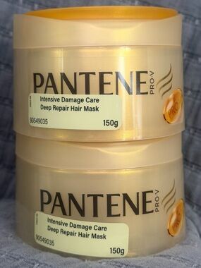 2 PANTENE Pro-V Intensive Damage Care Deep Repair Hair Mask Factory Sealed